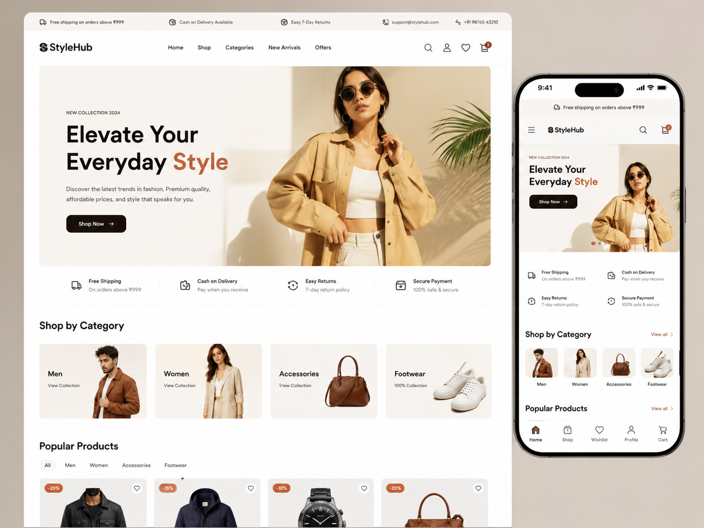 E‑Commerce Website